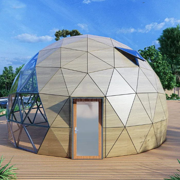 Купольный дом, глэмпинг «Lux-Eco» D6м