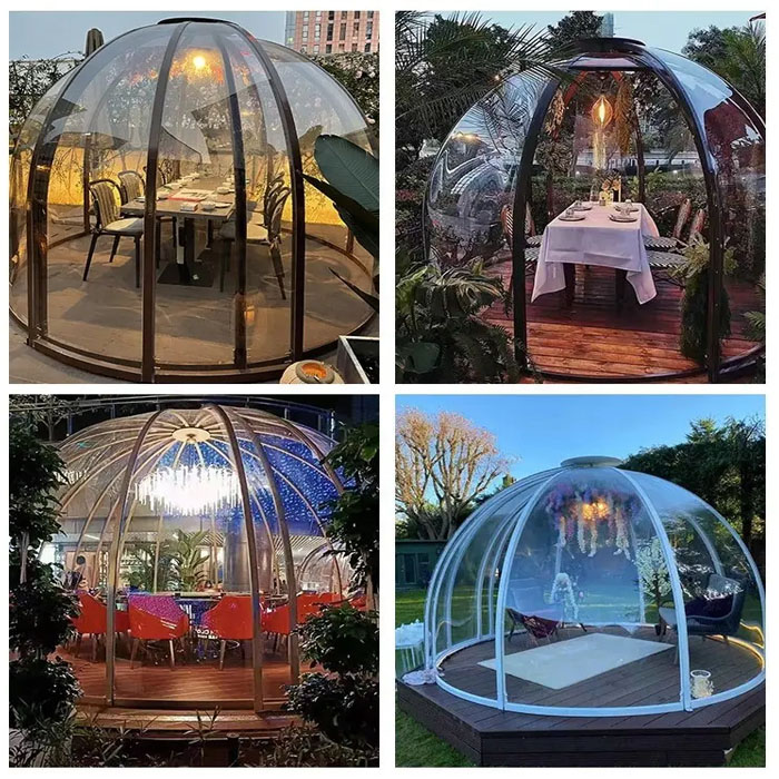 Купольный дом, глэмпинг «Bubble-Eco» D3-6м