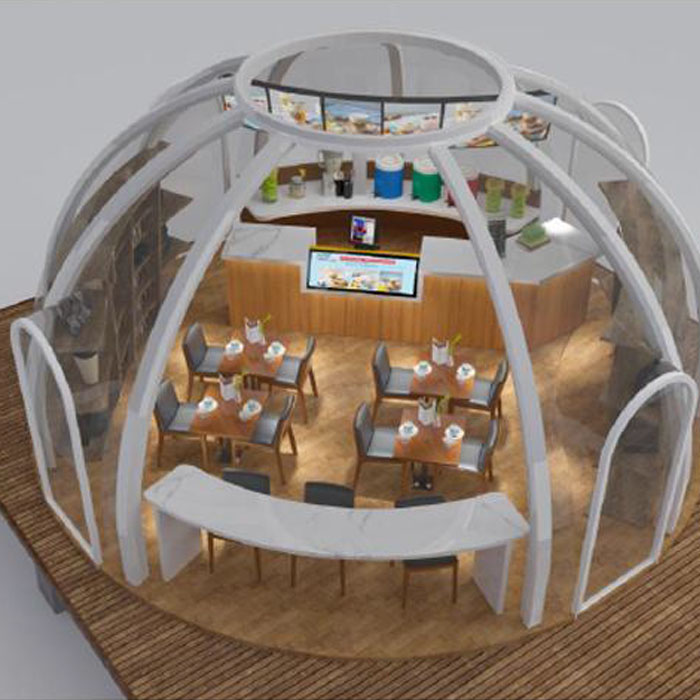 Купольный дом, глэмпинг «Bubble-Eco» D3-6м